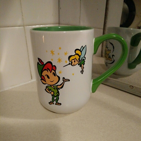 Disney Other - Peter pan and tinker bell mug